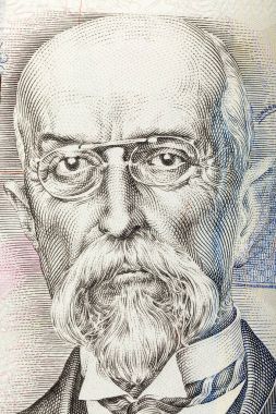 Tomas Garrigue Masaryk çek banknot üzerinde