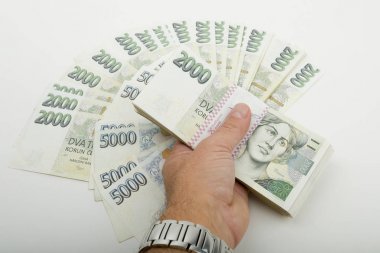 Çek banknotlar kron