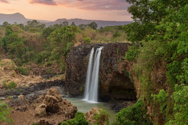 Blue Nile Falls in Bahir Dar, Äthiopien — Stockfoto