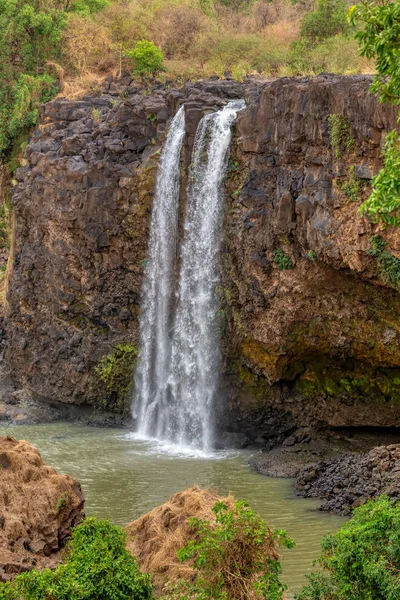 Blue Nile Falls in Bahir Dar, Äthiopien — Stockfoto