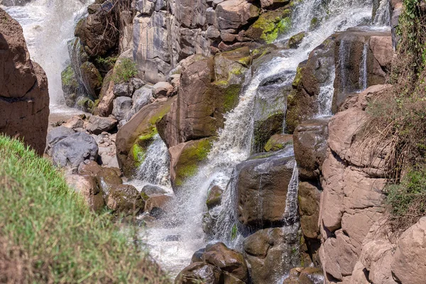Schöner Wasserfall Awash Nationalpark Wasserfälle Naturschutzgebiet Awash Süden Äthiopiens Wildnis — Stockfoto