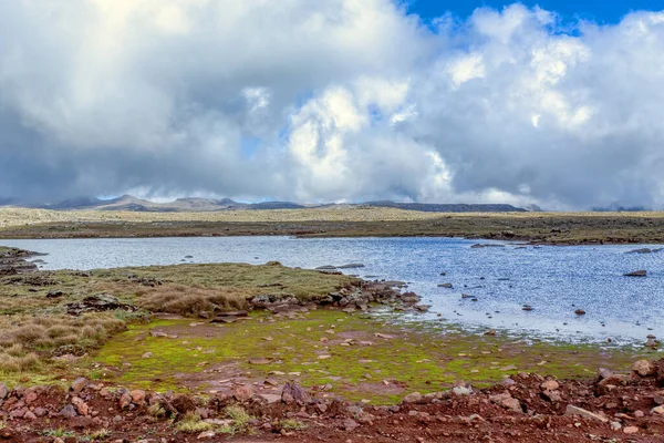 Panorama Del Hermoso Paisaje Parque Nacional Las Montañas Bale Etiopía — Foto de Stock