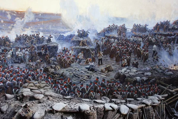Die Schlacht von Sewastopol — Stockfoto