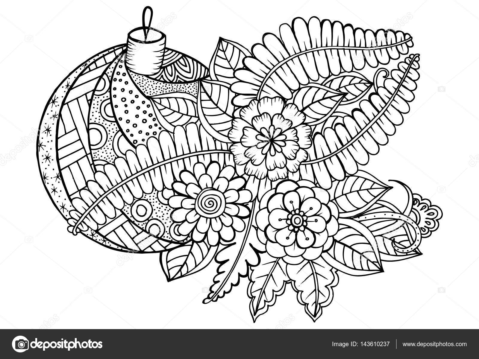 色の黒と白のパーティーのボール。クリスマス イラスト fo ストックベクター ©Emila1604 143610237, image size:1600x1200