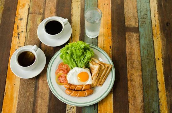 English breakfast in cafe' — 스톡 사진