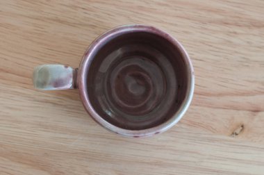 seramik toprak Kupası Ahşap tablo