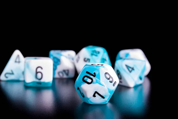 Juego de dados para juegos de rol — Foto de Stock