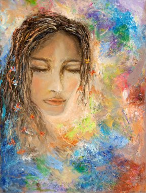 Abstract woman portret