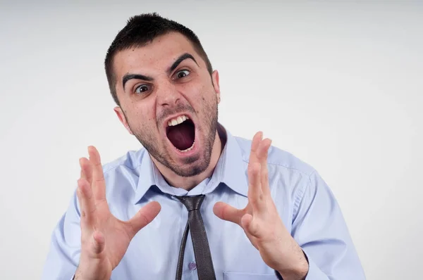 Hombre expresando frustración —  Fotos de Stock