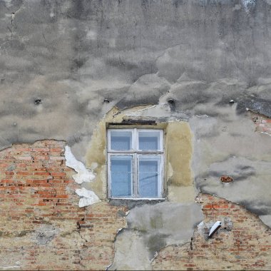 İçinde belgili tanımlık arka plan fotoğraf eski bir bina cephe parçası. Pencere. 