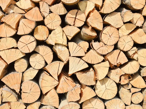 Štípané Palivového Dřeva Pozadí Fotka — Stock fotografie