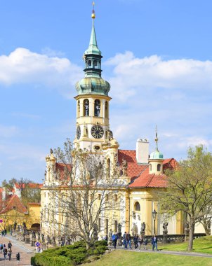 Prague, Çek Cumhuriyeti 1 Mayıs 2017: Prag Loreta.