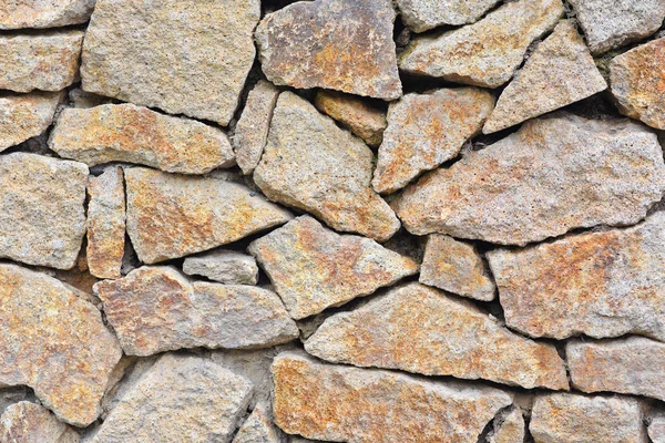 Fragmento Uma Parede Uma Pedra Lascada — Fotografia de Stock