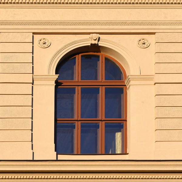 Okno Staré Budovy Praha 2018 — Stock fotografie