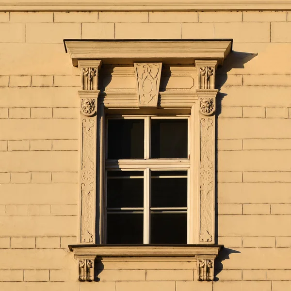 Fenêtre Vieux Bâtiment Prague 2018 — Photo