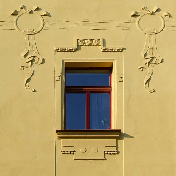 Ventana Edificio Antiguo Praga 2018 —  Fotos de Stock