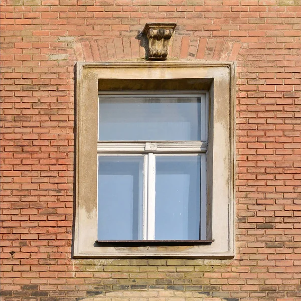 Window Old Building Prague 2018 — Stock Photo, Image