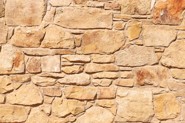 Fragment Wall Chipped Stone Stock Image
