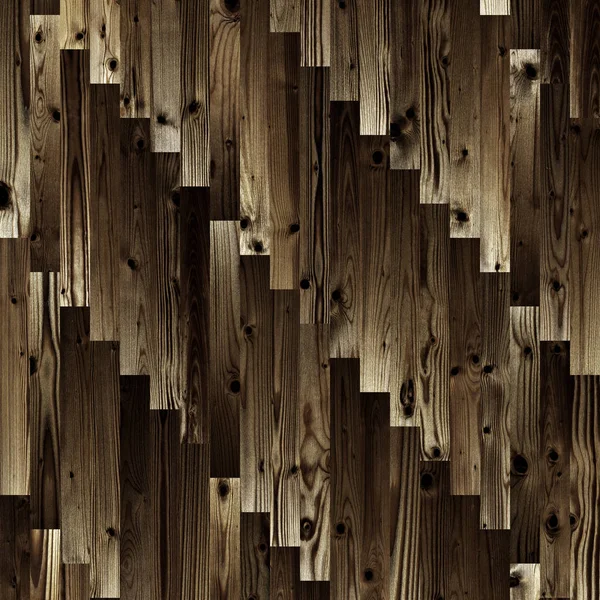 针叶树木板地板的碎片 由针叶树木板制成 — 图库照片