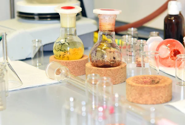 Prague Czech Republic May 2019 Equipment Laboratory Institute Organic Biochemistry — Fotografia de Stock