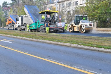 yapım aşamasındaki yol 