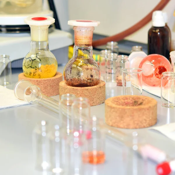 Laboratory Equipment Science Medicine Concept — стокове фото