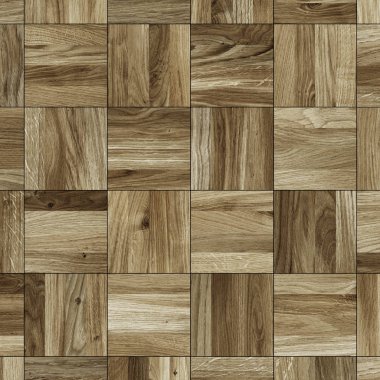 Parke zemin parçası. Meşe.