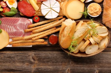 Peynir ve meze çeşitli yönetim kurulu ayarla