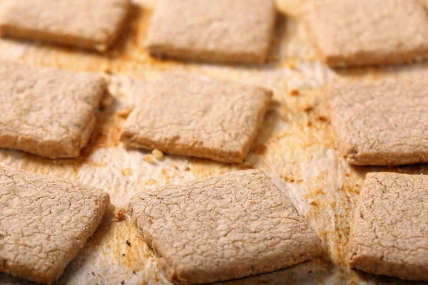 Antika arka plan üzerinde çıtır kurabiye