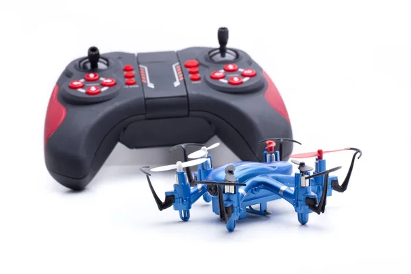 Nano hexacopter azul — Foto de Stock