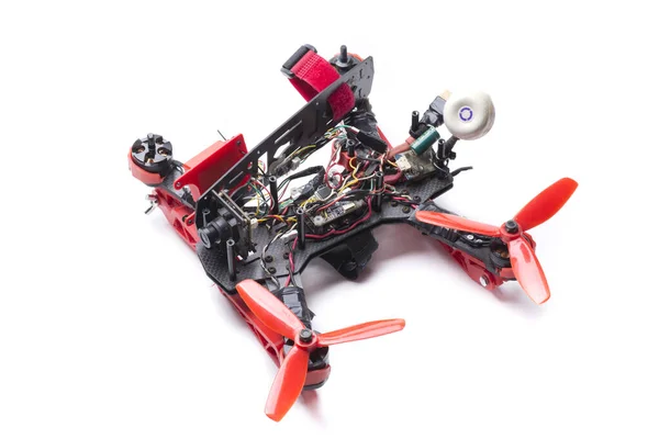 250Mm Racing Drone Improved Part Made Printer — Stock Photo, Image