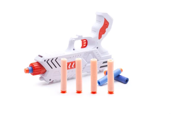 Pistolet Plastique Pour Enfants Bâtons Fuam Fléchettes Collant Image En Vente