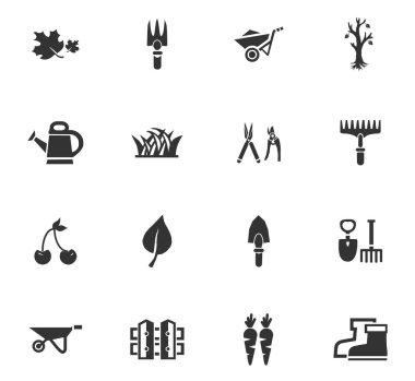 Bahçe Icons set 