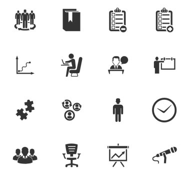 iş simgeleri ayarlandı