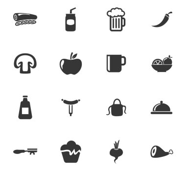 Yiyecek Simgeleri Ayarlandı