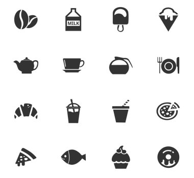 Yiyecek Simgeleri Ayarlandı