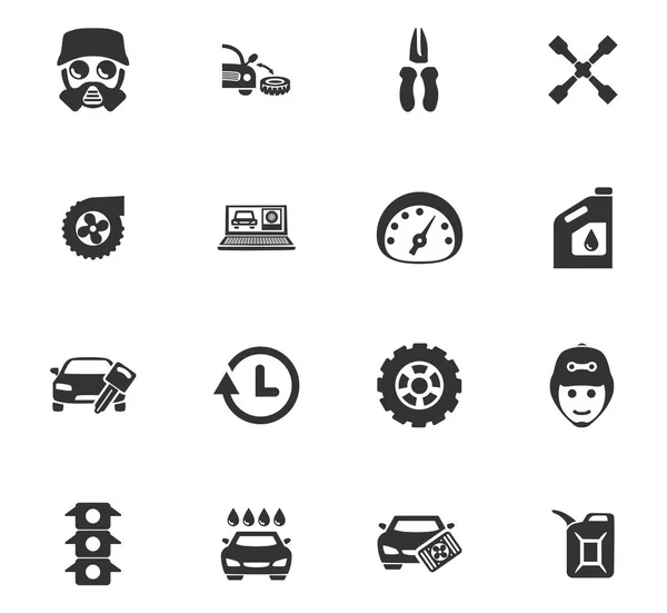 Conjunto de iconos automático — Vector de stock
