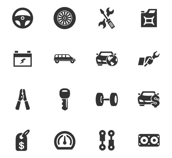 Conjunto de iconos automático — Vector de stock
