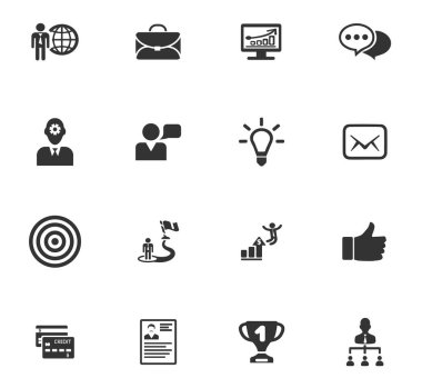 iş simgeleri ayarlandı