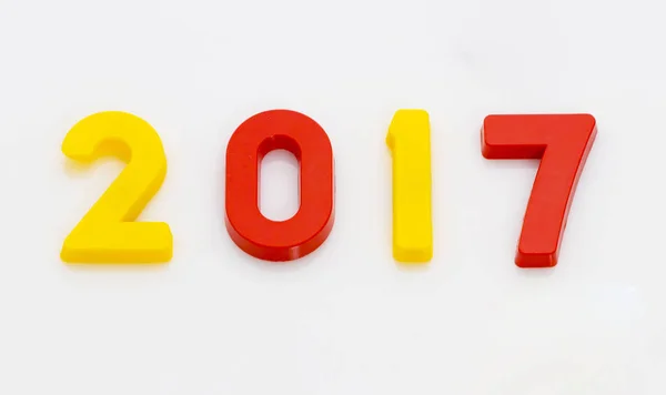 Nouvel An 2017 est à venir concept. Bonne année 2017 — Photo