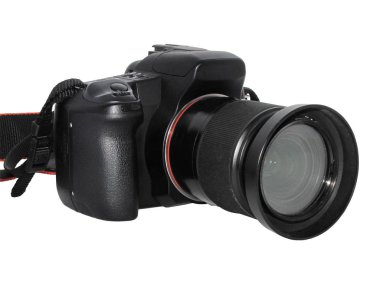 beyaz izole photocamera