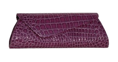 Beyaz üzerine küçük çanta