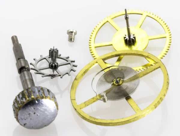 Clockwork old mechanical  high resolution — Stock Photo, Image