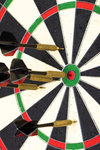 Success hitting target aim goal achievement concept background — Stock Photo, Image