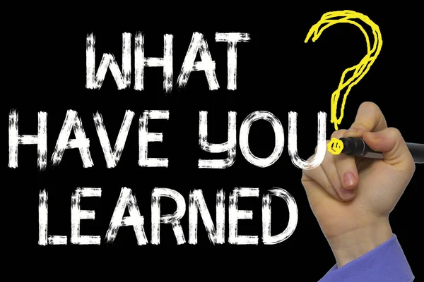 Metin yazma el: ne Learned var