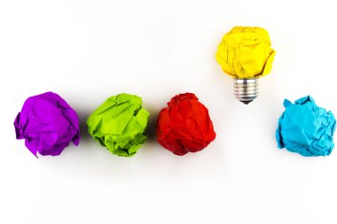 Harika fikir, kalabalık kavramı dışında duruyor. Buruşuk kağıt olarak