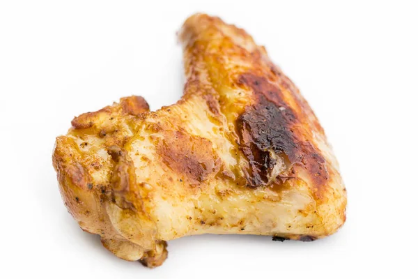 Gegrillte Chicken Wings, Tablett Schuss mit selektivem Fokus — Stockfoto