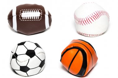 Spor top futbol, rugby, beyzbol ve ba topluluğu