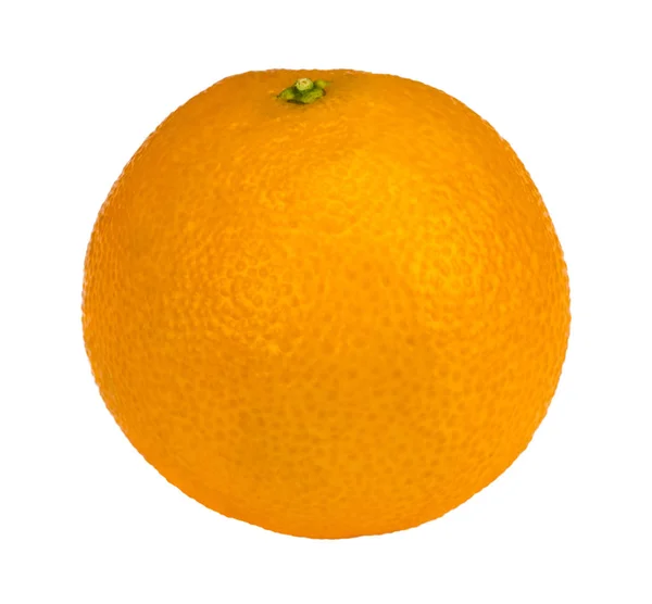 Mandarine isoliert auf weißem Hintergrund Clipping Pfad — Stockfoto