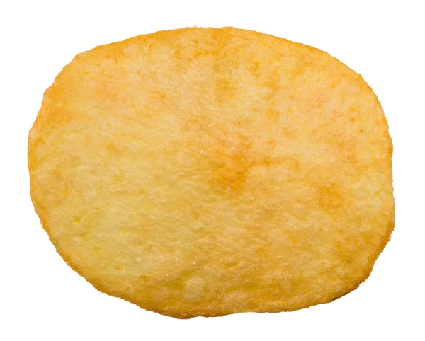 Potato chips close-up on an isolated white background — Stock Photo, Image